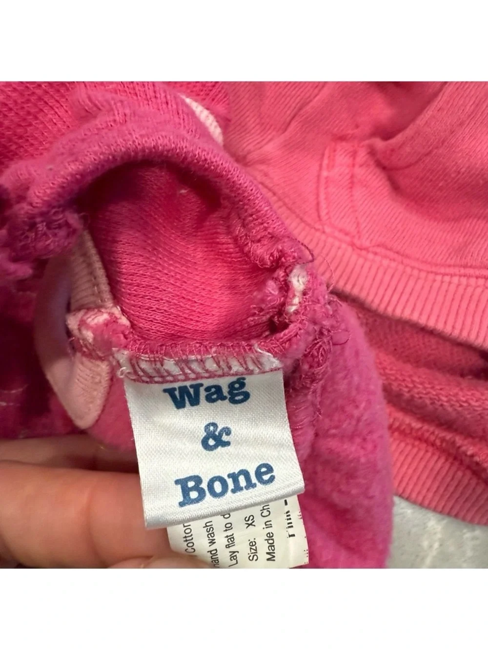 Wag & Bone Old Navy Dog Supply Barbie Pink Hoodie Dress Lot XS Pet Clothes